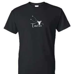 uni-sex astrology tee taurus